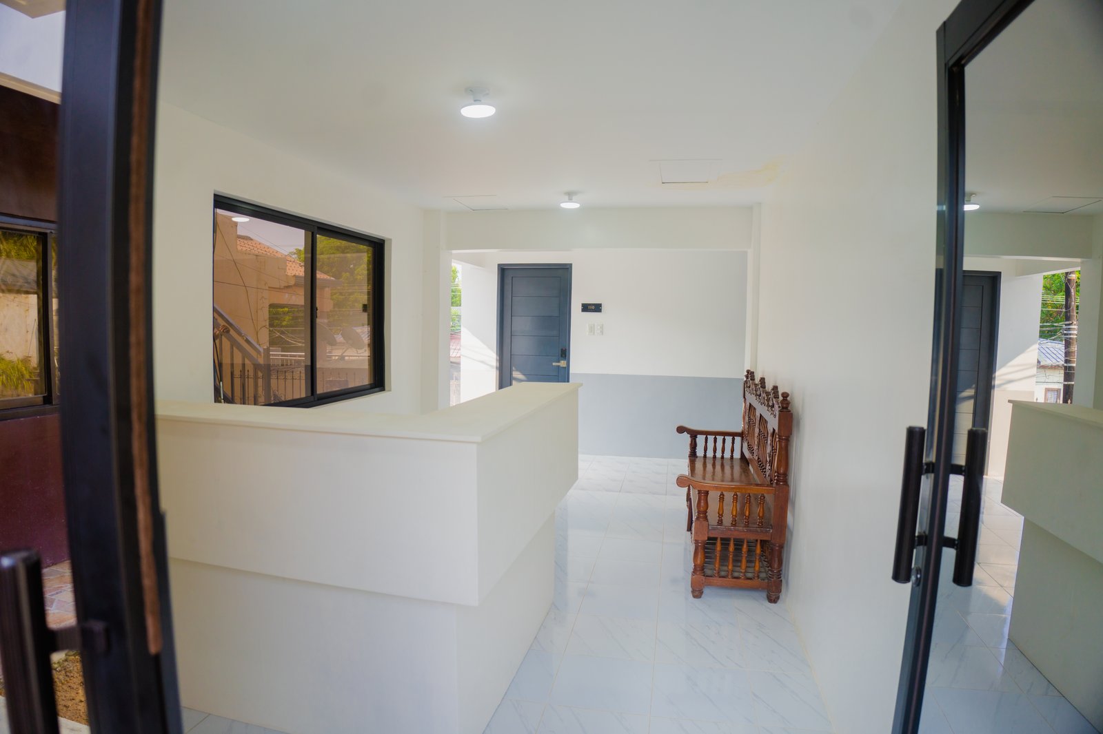 Reception area at Dudice Hotel